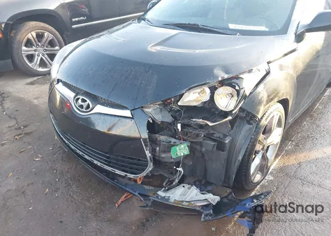 2013 Hyundai Veloster Base W/Gray from USA, damaged, VIN KMHTC6AD3DU107577